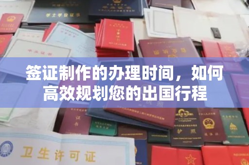麻章签证制作的办理时间，如何高效规划您的出国行程