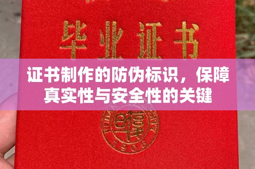 麻章证书制作的防伪标识，保障真实性与安全性的关键