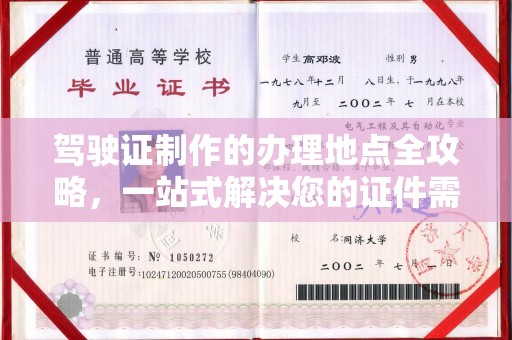 麻章驾驶证制作的办理地点全攻略，一站式解决您的证件需求