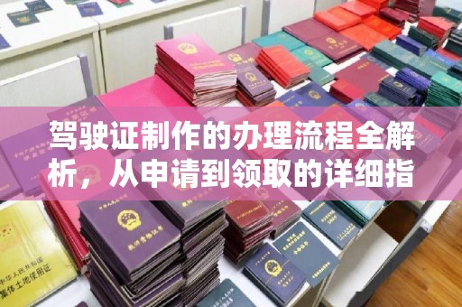 麻章驾驶证制作的办理流程全解析，从申请到领取的详细指南