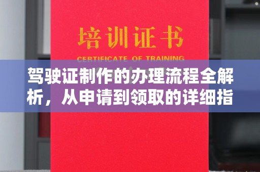麻章驾驶证制作的办理流程全解析，从申请到领取的详细指南