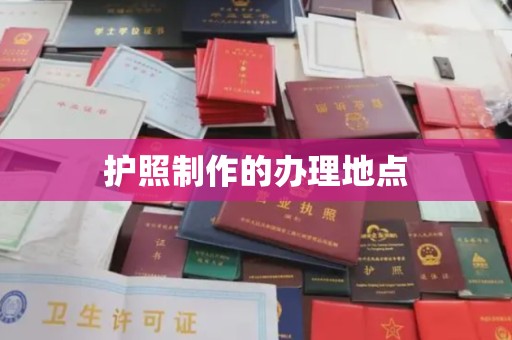 麻章护照制作的办理地点